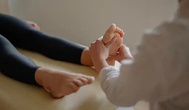 Massage Therapy Session at Rapharehab Etobicoke