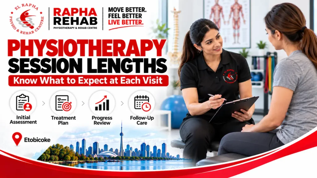 Physiotherapy sessions at Rapha Rehab for personalized assessment and rehabilitation