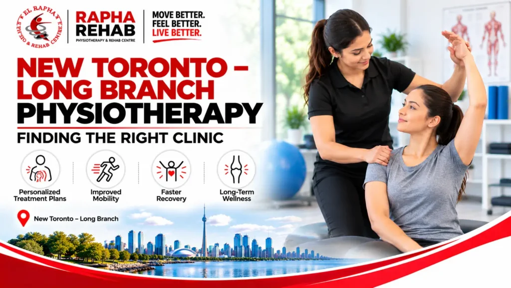Long Branch physiotherapy clinic providing guided rehabilitation care