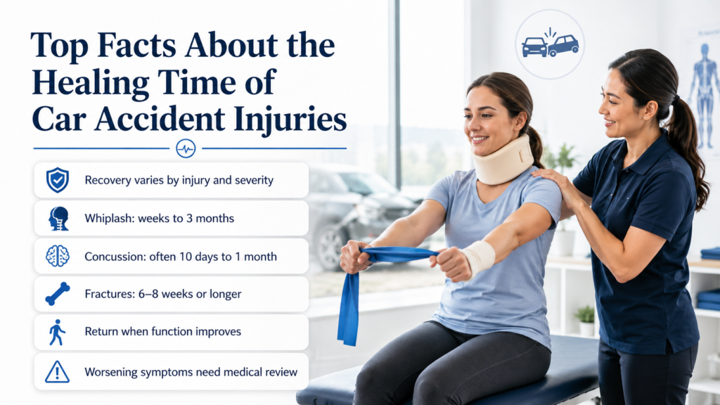 How Long Does Car Accident Injury Recovery Take?