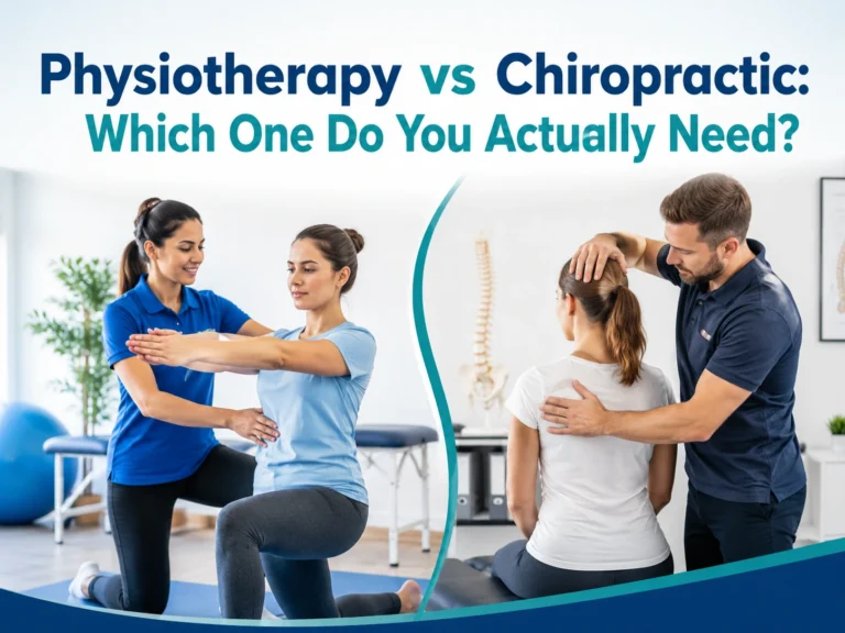 Physiotherapy vs chiropractic: which one you need