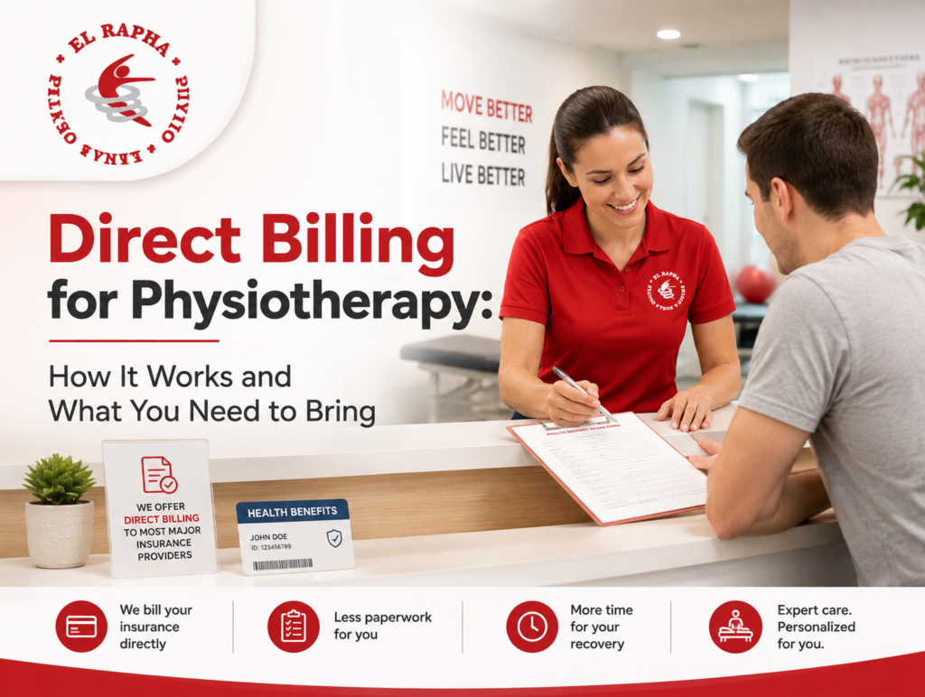 Direct Billing for Physiotherapy: How It Works and What You Need to Bring
