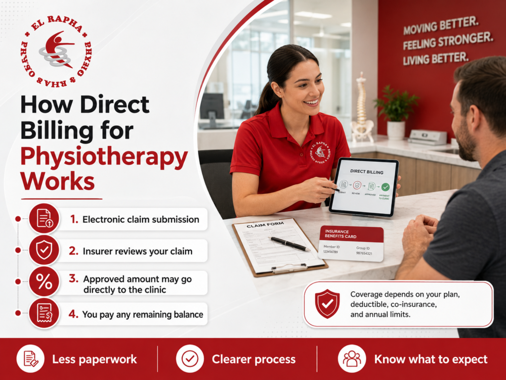 Direct Billing for Physiotherapy: How It Works and What You Need to Bring