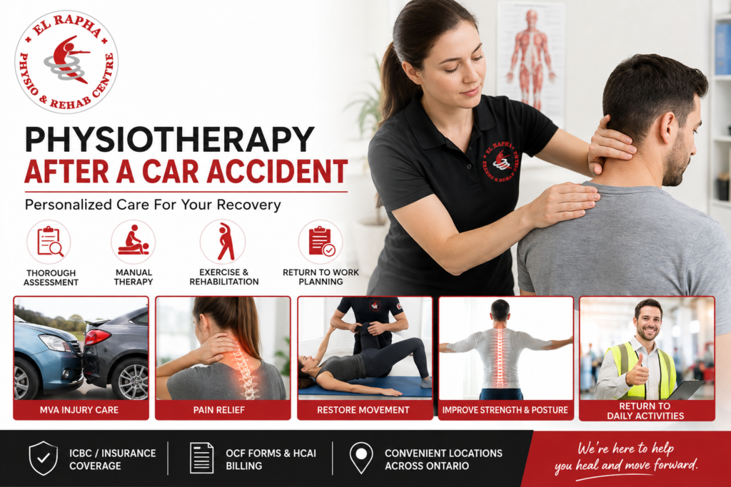 What to Do After a Car Accident: MVA Physiotherapy Claims in Ontario