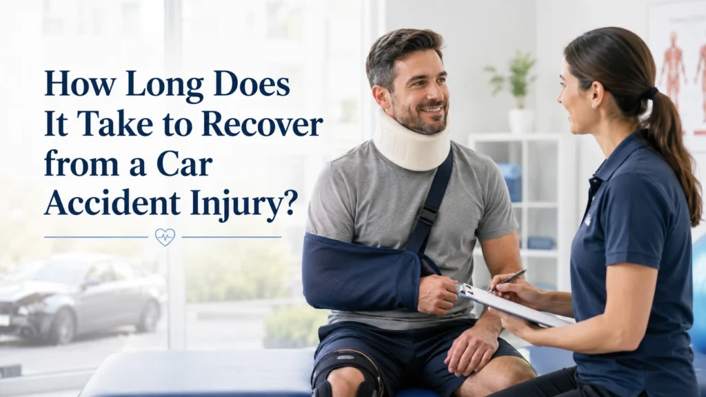 Physiotherapy for whiplash recovery after a collision